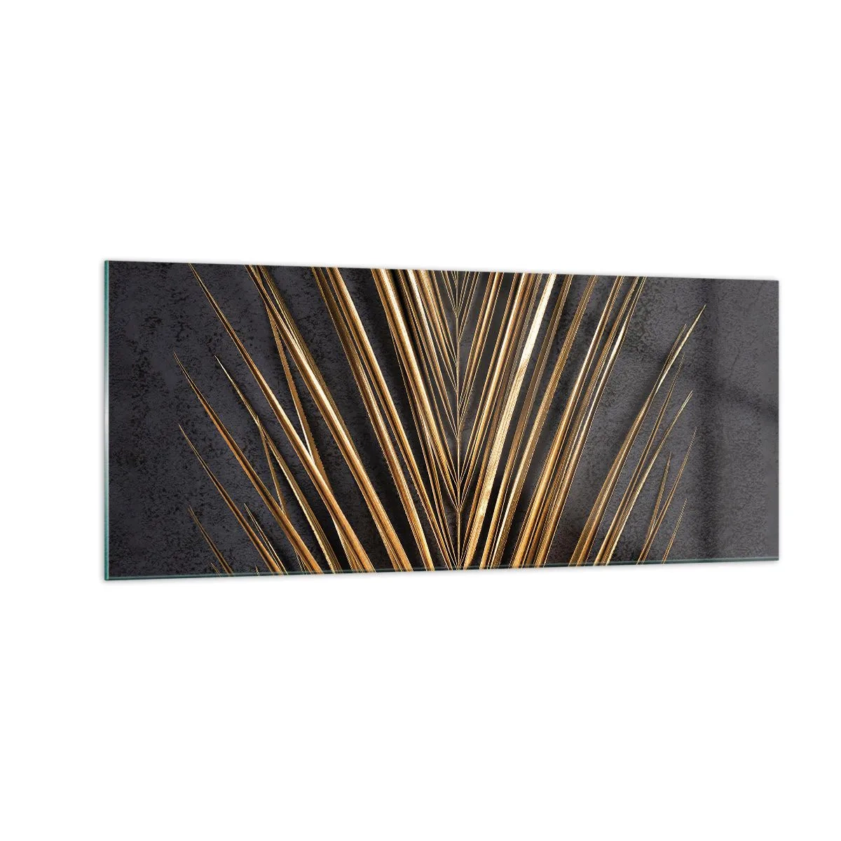 Glastavla - Bild på glas - Tropikens guld - 100x40 cm
