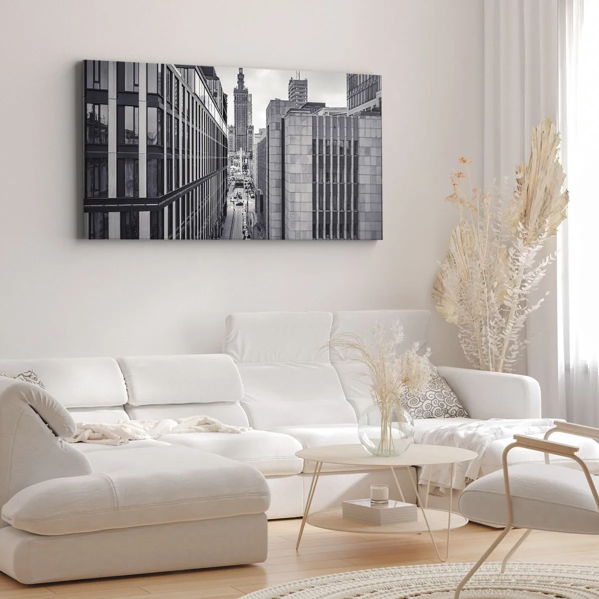 Canvastavla - Bild på duk - Warszawadalen - 100x40 cm