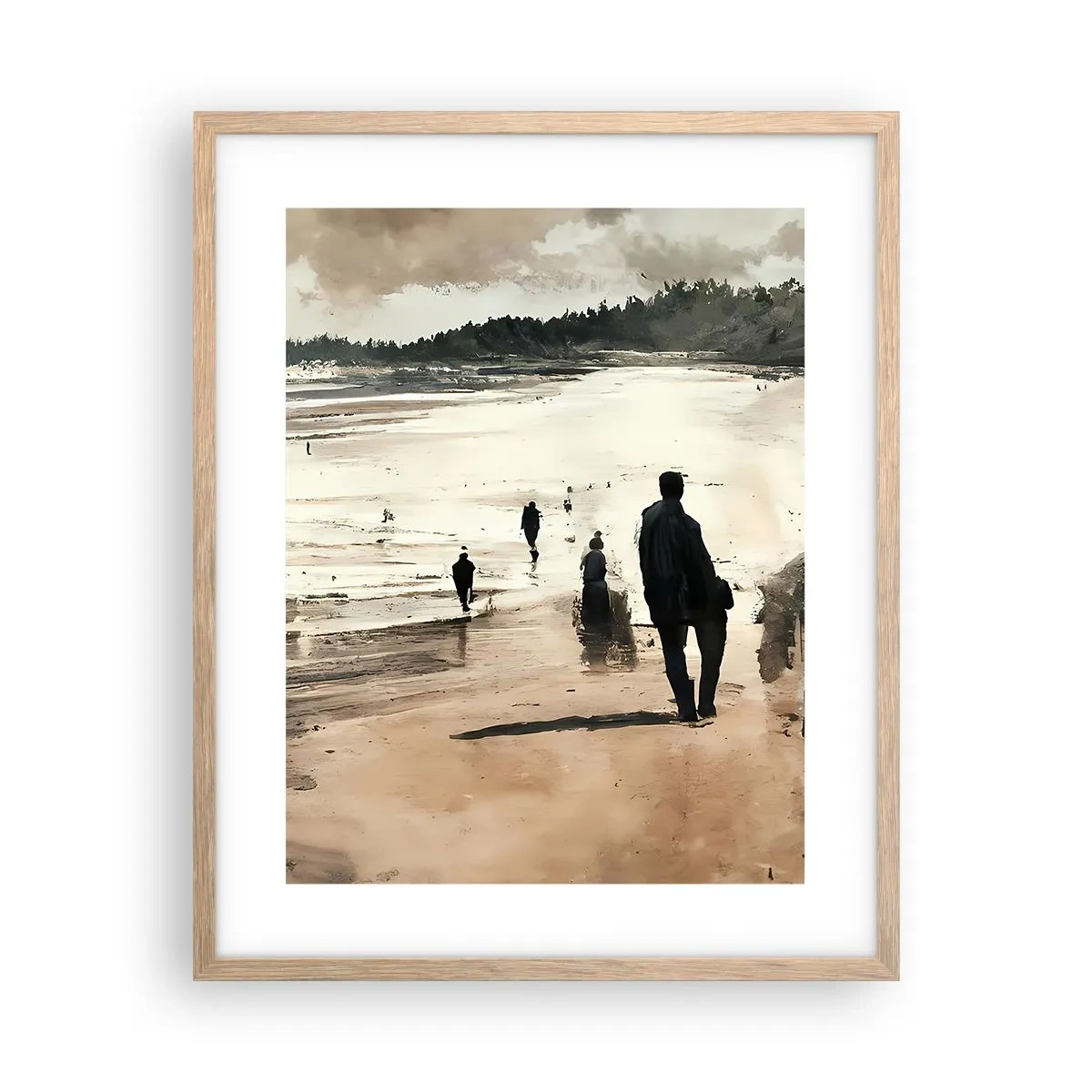 Affisch i ram av ljusek - Framkallade - 40x50 cm
