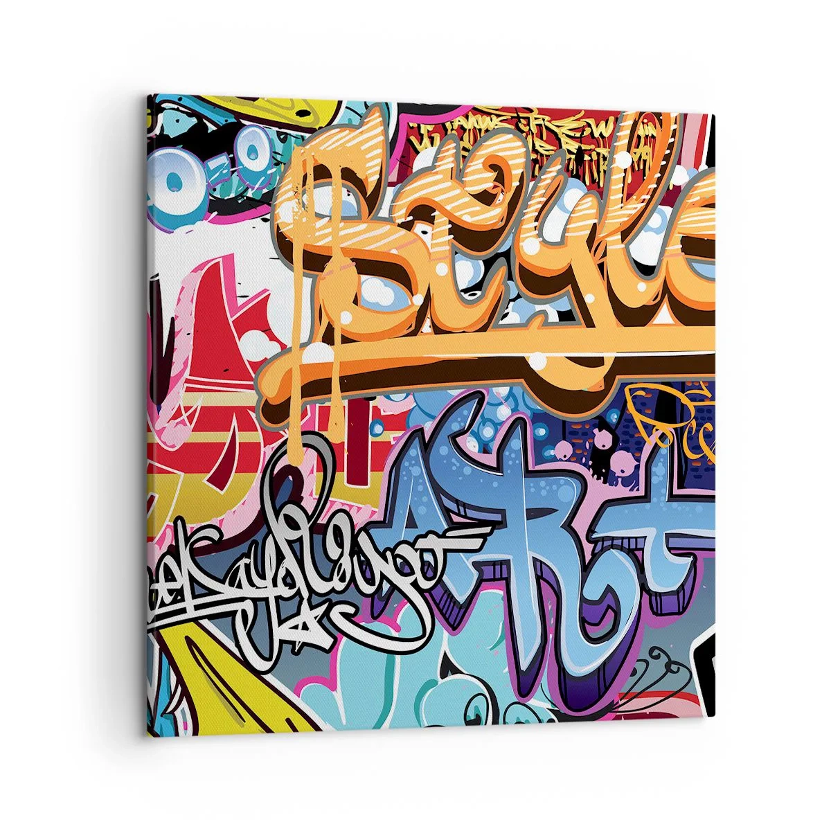 Canvastavla - Bild på duk - Muralmålning... - 50x50 cm