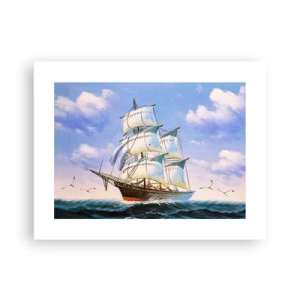 Affisch - Stolt med vinden - 40x30 cm