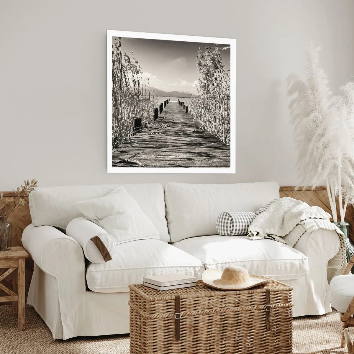 Affisch - I gräsets fristad - 50x50 cm