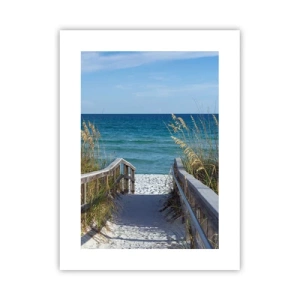 Affisch - I solen, i vinden - 30x40 cm