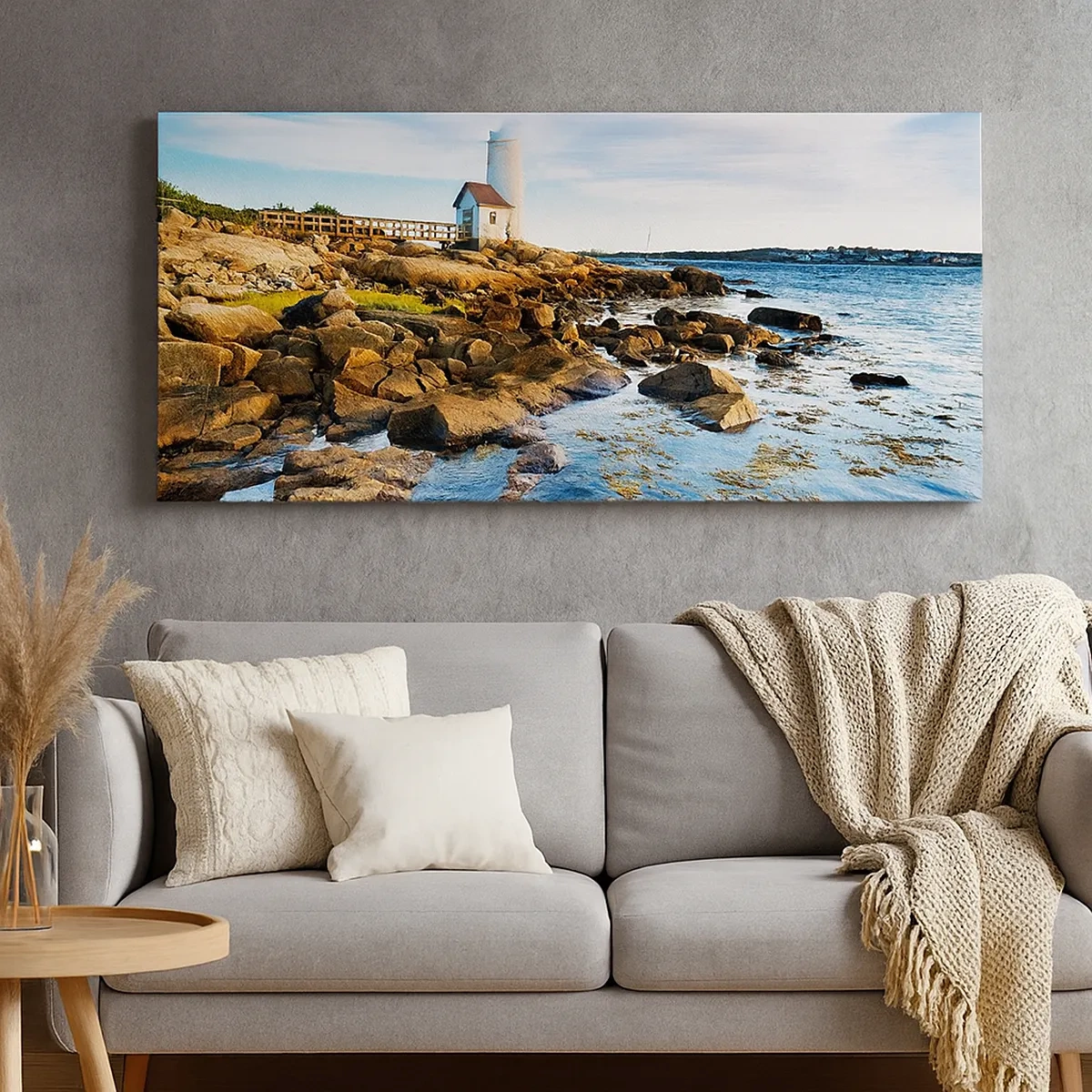 Canvastavla - Bild på duk - Kom lyckligt tillbaka, jag väntar - 30x30 cm