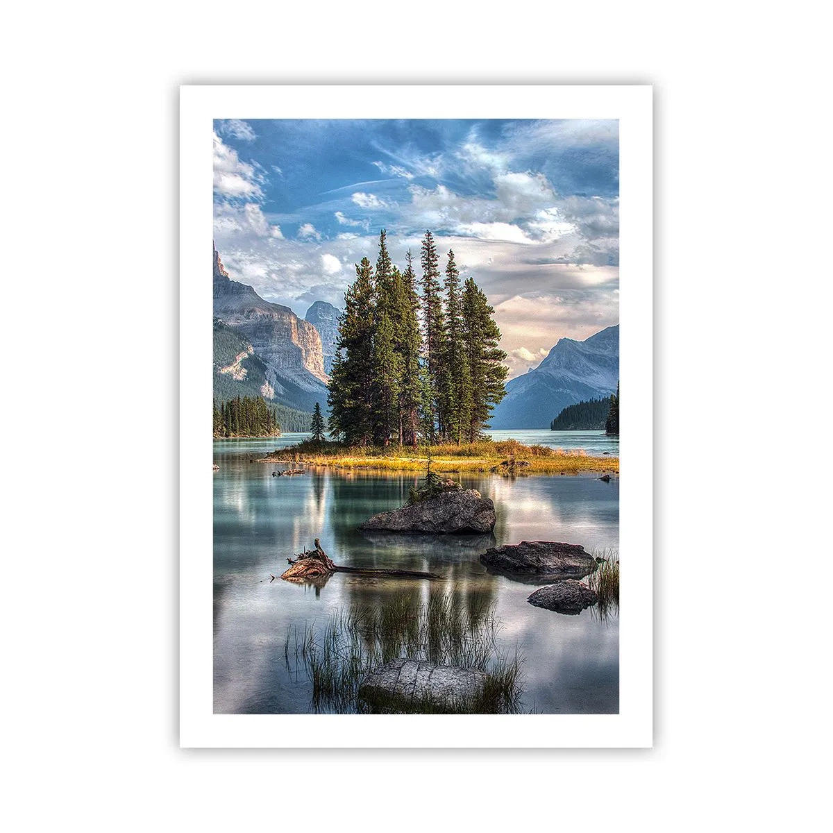 Affisch - Vid stort och rent vatten - 50x70 cm