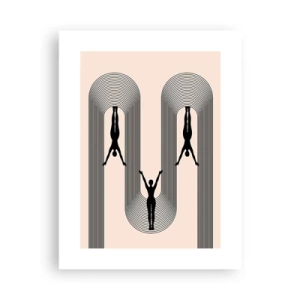 Affisch - Upp och ner - 30x40 cm
