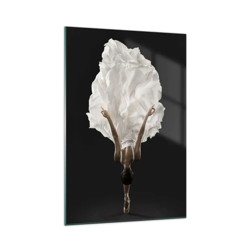 Glastavla - Bild på glas - Ovanliga vägar - 70x100 cm