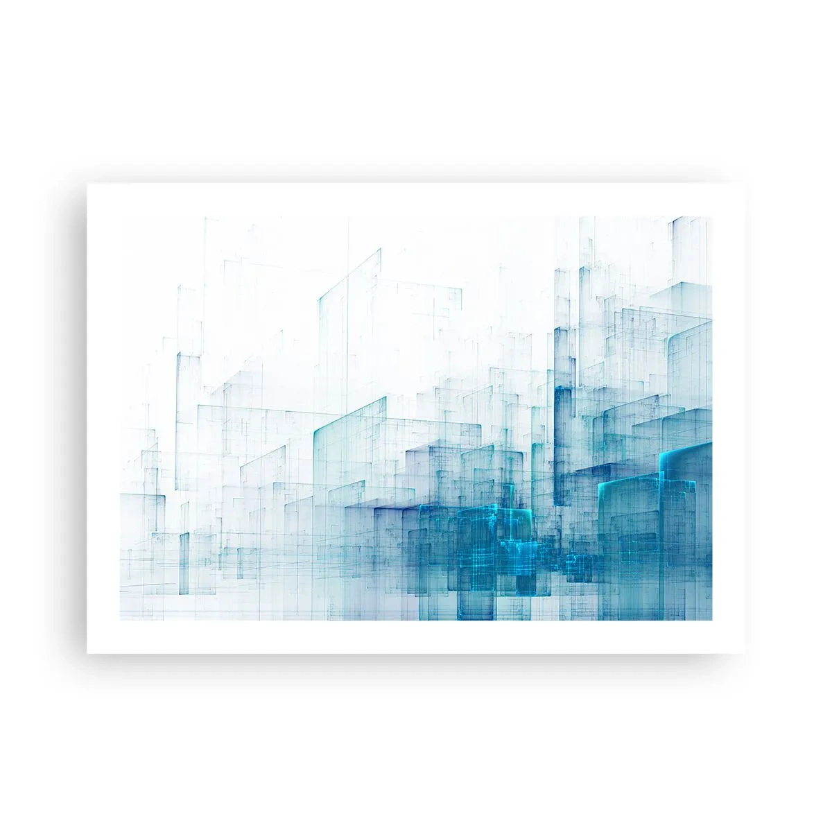 Affisch - Hur utrymmet blev till - 70x50 cm
