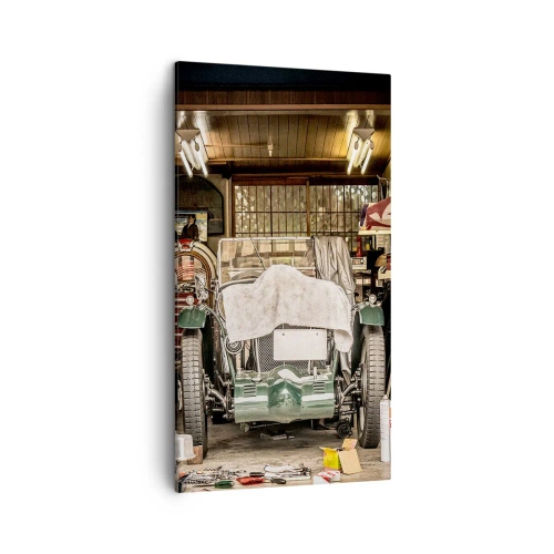 Canvastavla - Bild på duk - Tillbaka till det förflutna - 45x80 cm