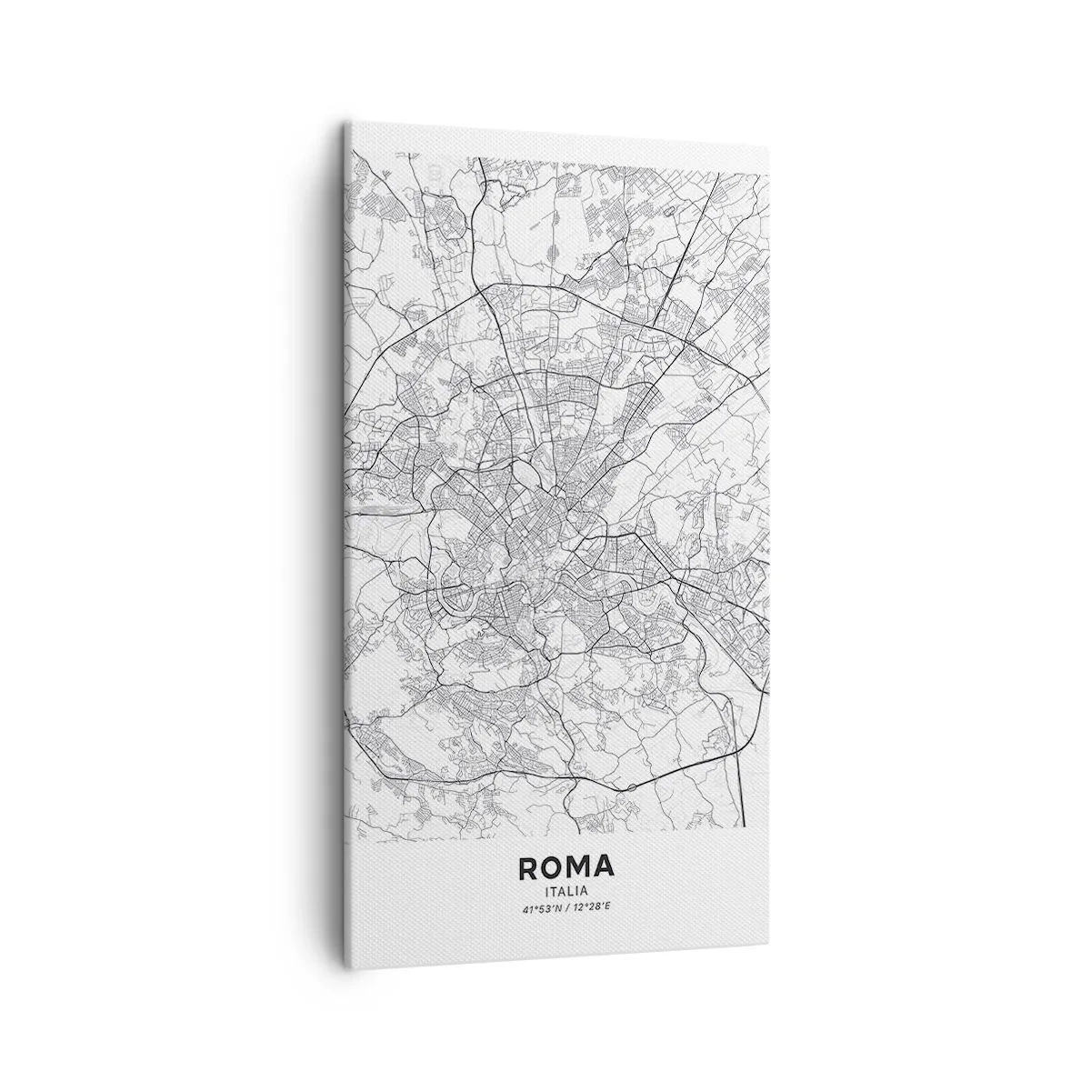 Canvastavla - Bild på duk - Romersk ring - 45x80 cm