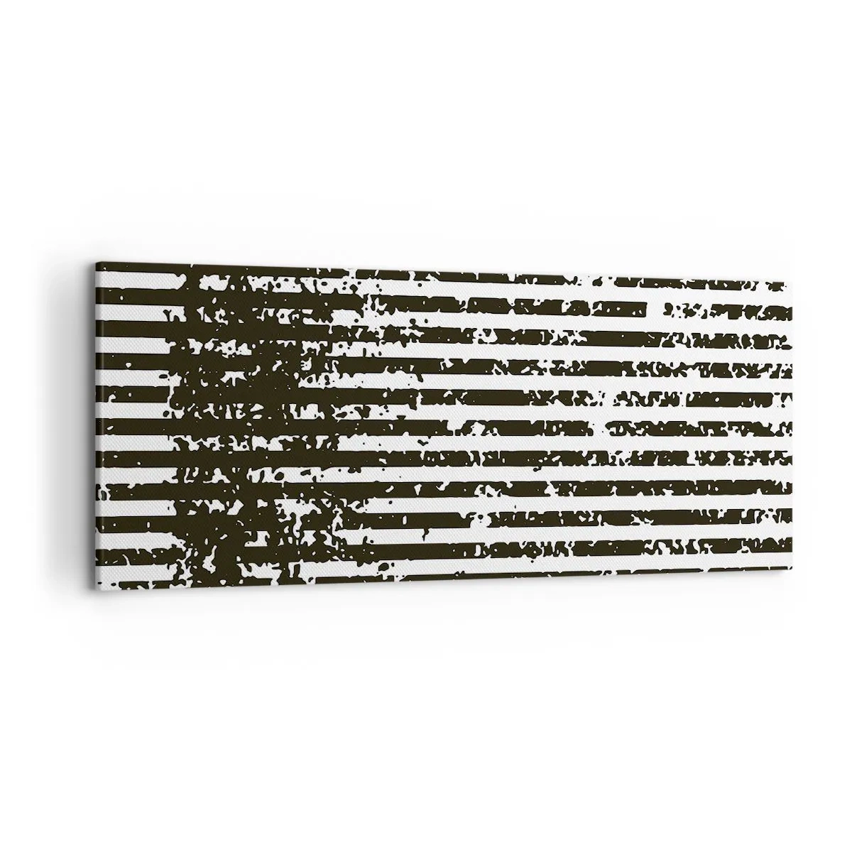 Canvastavla - Bild på duk - Rytm och brus - 120x50 cm