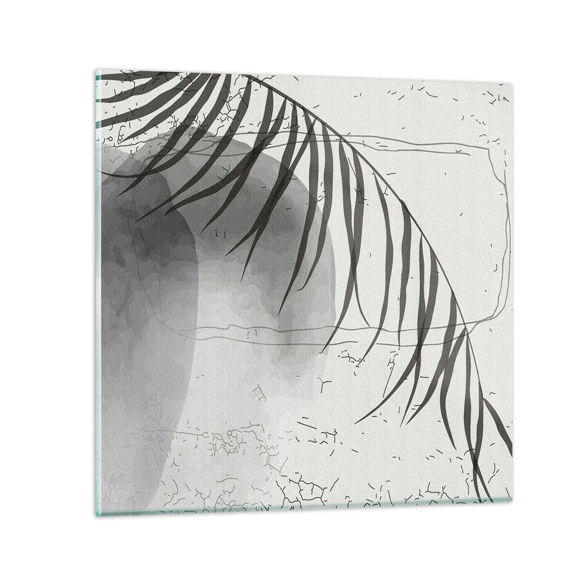 Glastavla - Bild på glas - Den subtila exotismen i naturen - 30x30 cm