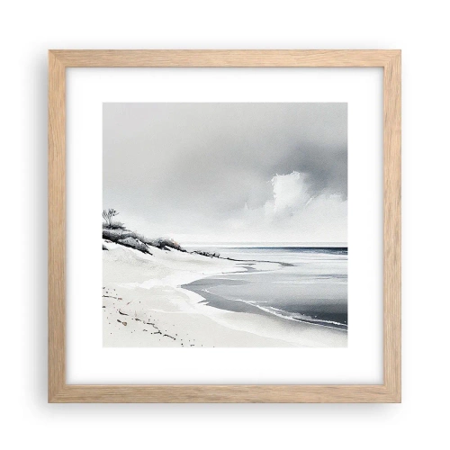 Affisch i ram av ljusek - Alltid tillsammans - 30x30 cm