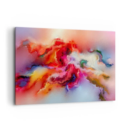 Canvastavla - Bild på duk - Fåna drömmarna - rök - 120x80 cm