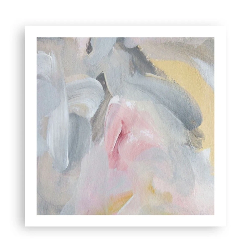 Affisch - I en pastellfärgad värld - 60x60 cm