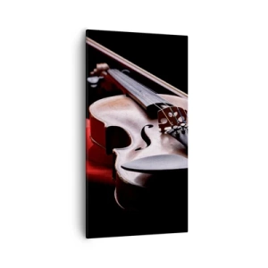 Canvastavla - Bild på duk - Känslornas musik - 55x100 cm