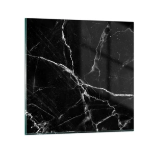 Glastavla - Bild på glas - Stenens hemliga liv - 50x50 cm