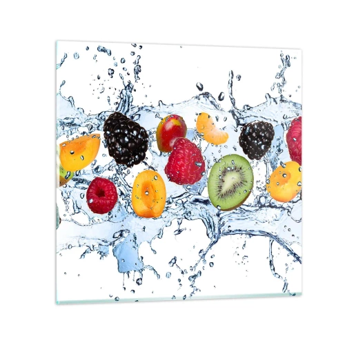 Glastavla - Bild på glas - Lek med oss - 60x60 cm