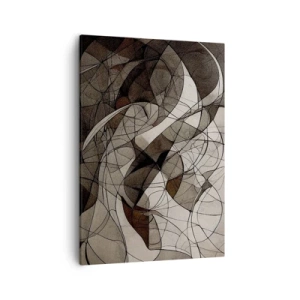 Canvastavla - Bild på duk - Cirkulation av jordens färger - 50x70 cm