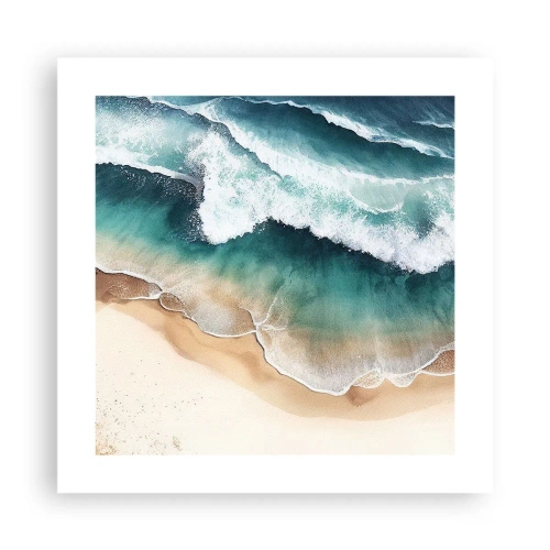 Affisch - Ett evigt möte - 40x40 cm