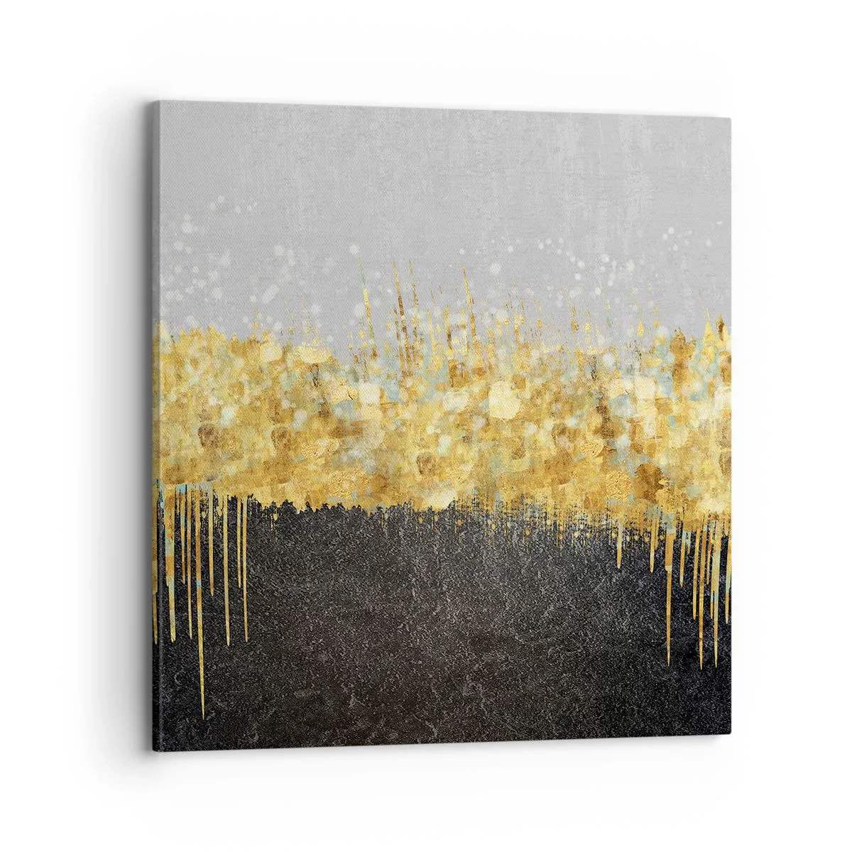 Canvastavla - Bild på duk - Inåt och uppåt - 70x70 cm