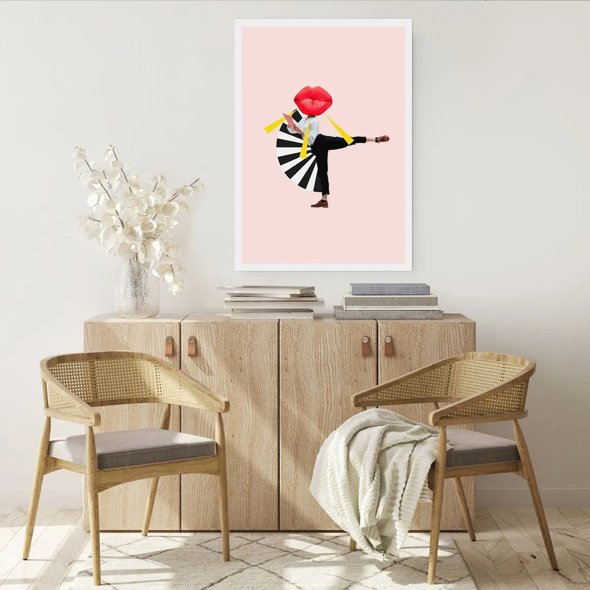 Affisch - Surrealistisk pop-art - 70x100 cm