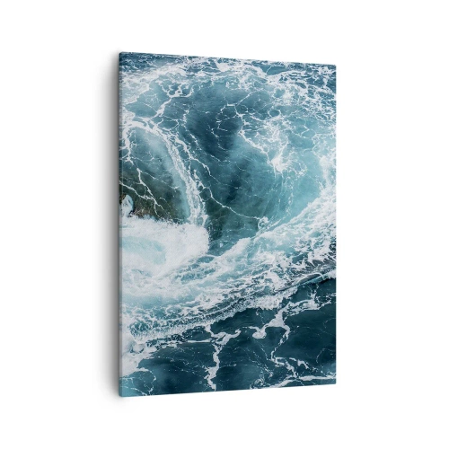 Canvastavla - Bild på duk - Porten till jordens inre - 50x70 cm