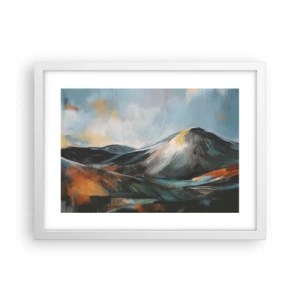 Affisch i vit ram - Råa och vackra - 40x30 cm