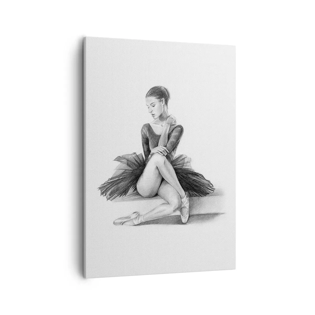Canvastavla - Bild på duk - Förtrollad av dansen - 50x70 cm