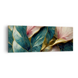 Canvastavla - Bild på duk - Naturlig elegans och stil - 140x50 cm