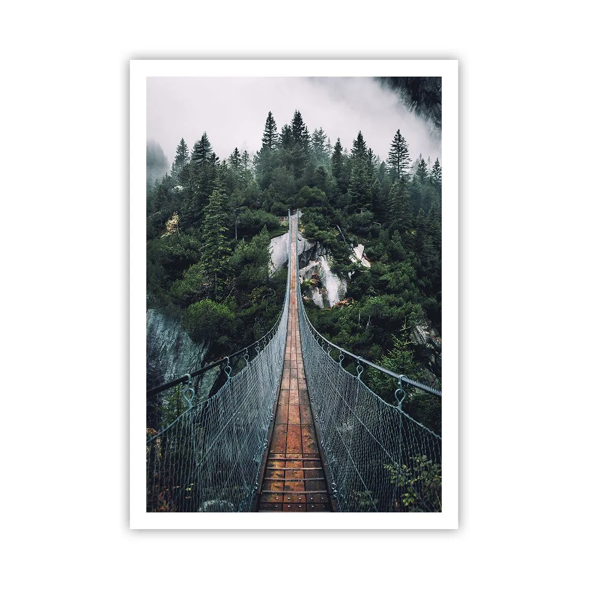 Affisch - Där örnar vågar - 70x100 cm