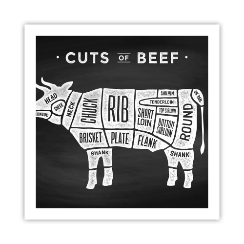 Affisch - Styckarens ABC - 60x60 cm