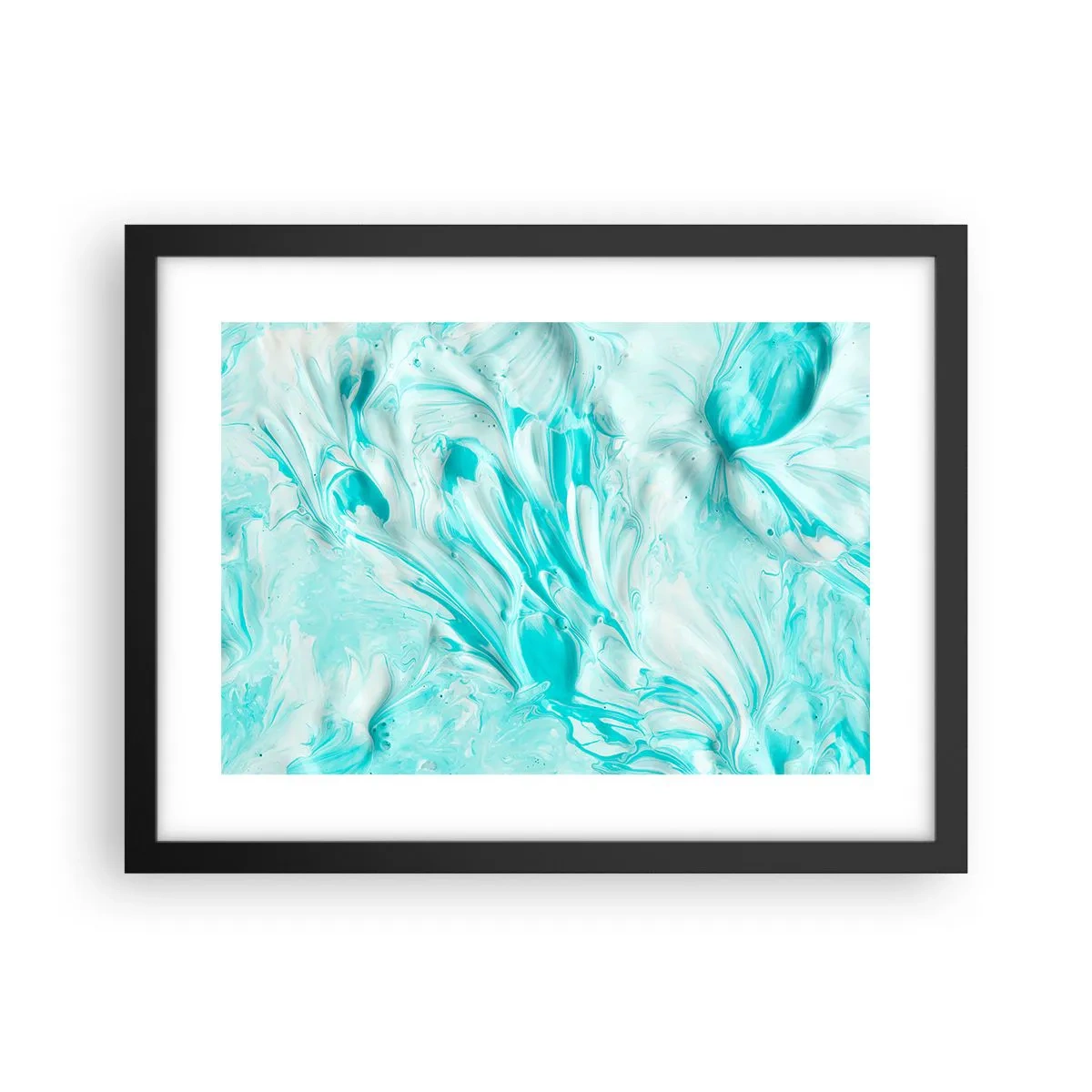 Affisch i svart ram - Alltid tillsammans - 40x30 cm