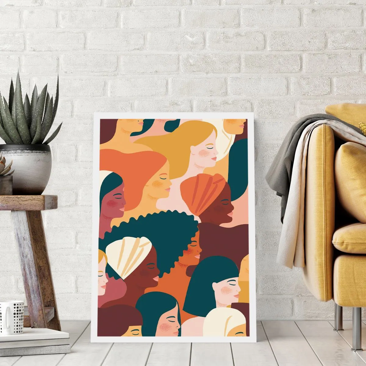 Affisch - Endast kvinnlighet - 61x91 cm