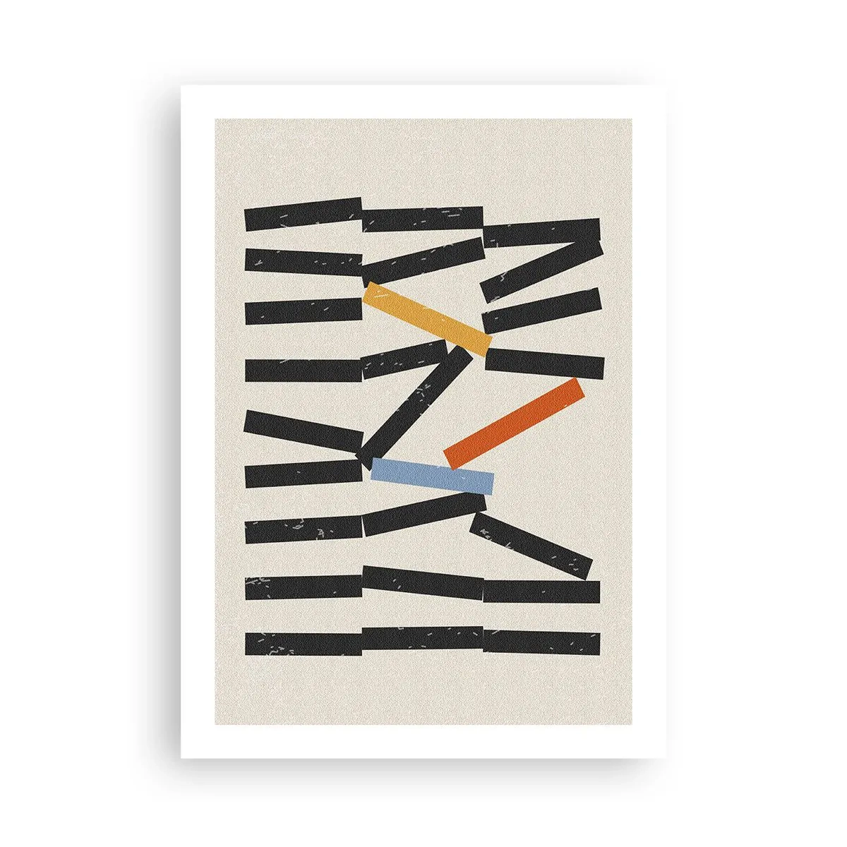 Affisch - Domino - komposition - 50x70 cm