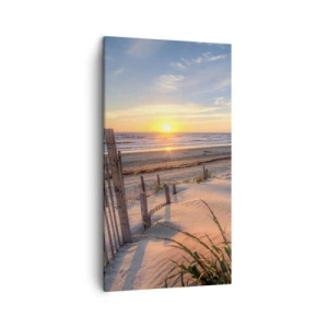 Canvastavla - Bild på duk - Vindens sken och skugga - 45x80 cm