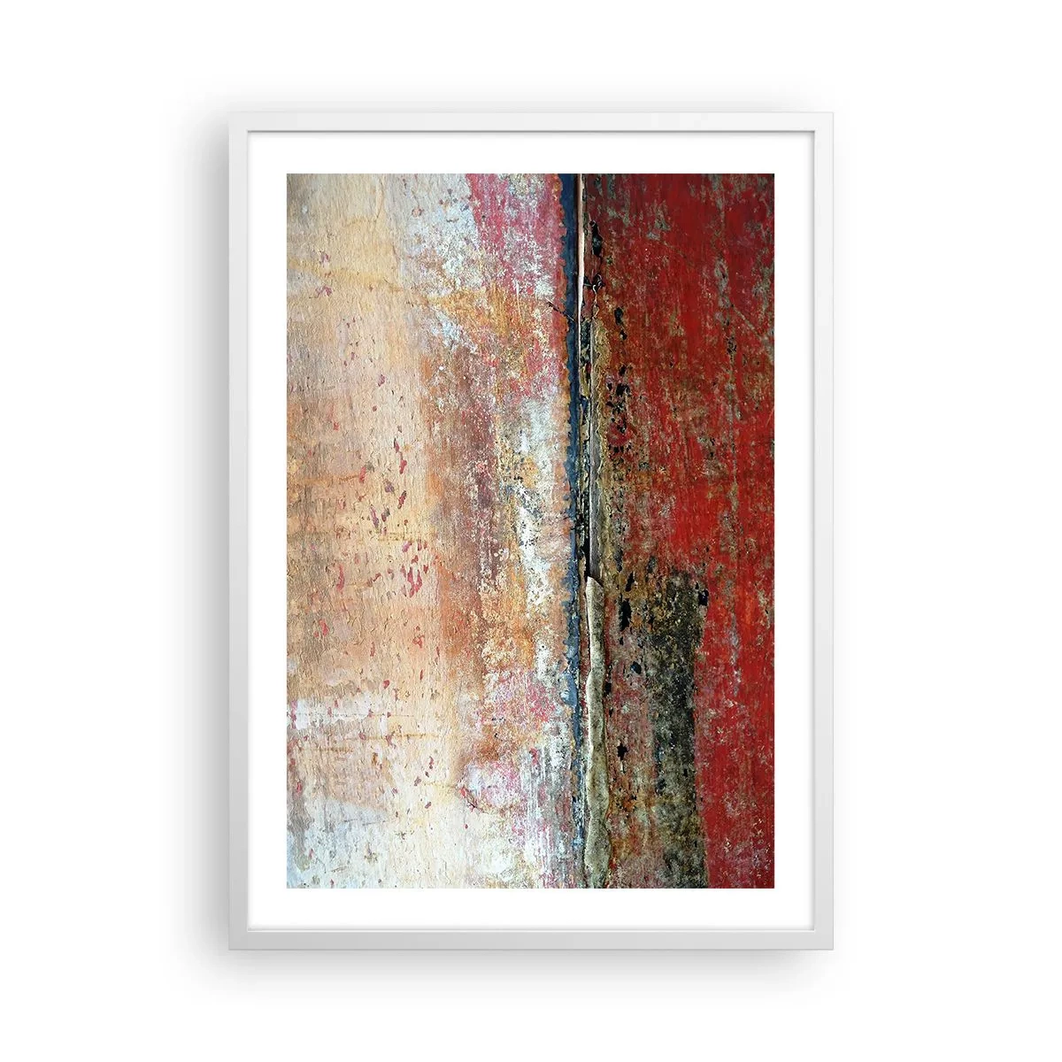 Affisch i vit ram - Kanske är det havet - 50x70 cm