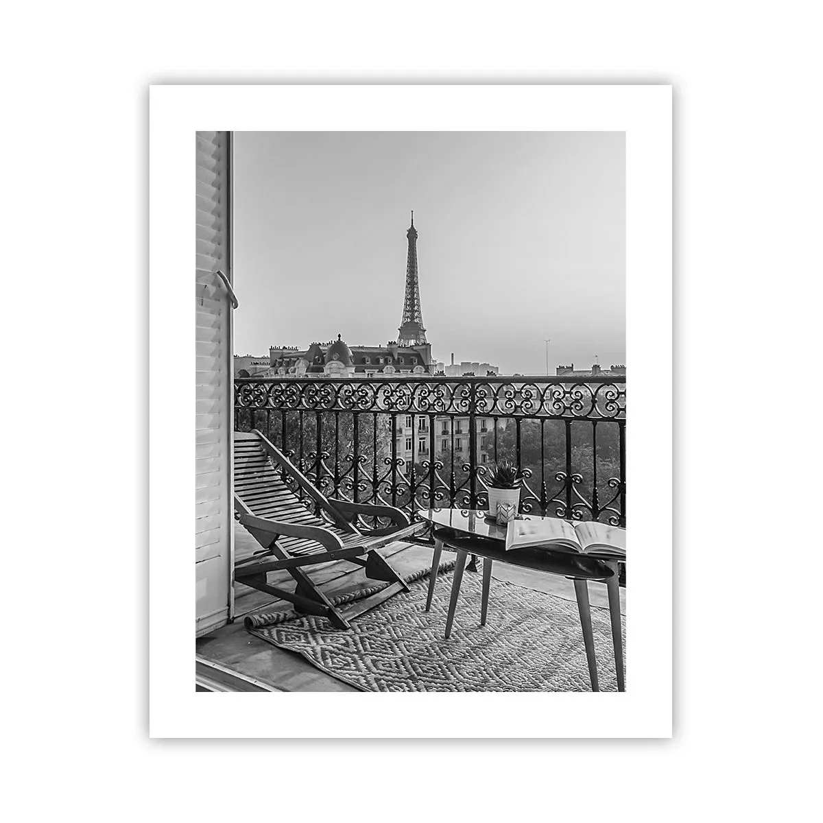 Affisch - En eftermiddag i Paris - 40x50 cm