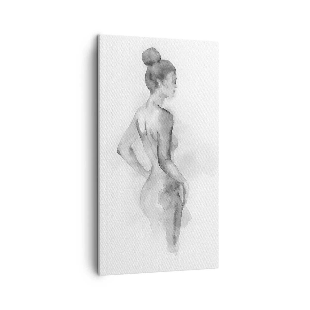Canvastavla - Bild på duk - Vacker som målandet - 45x80 cm