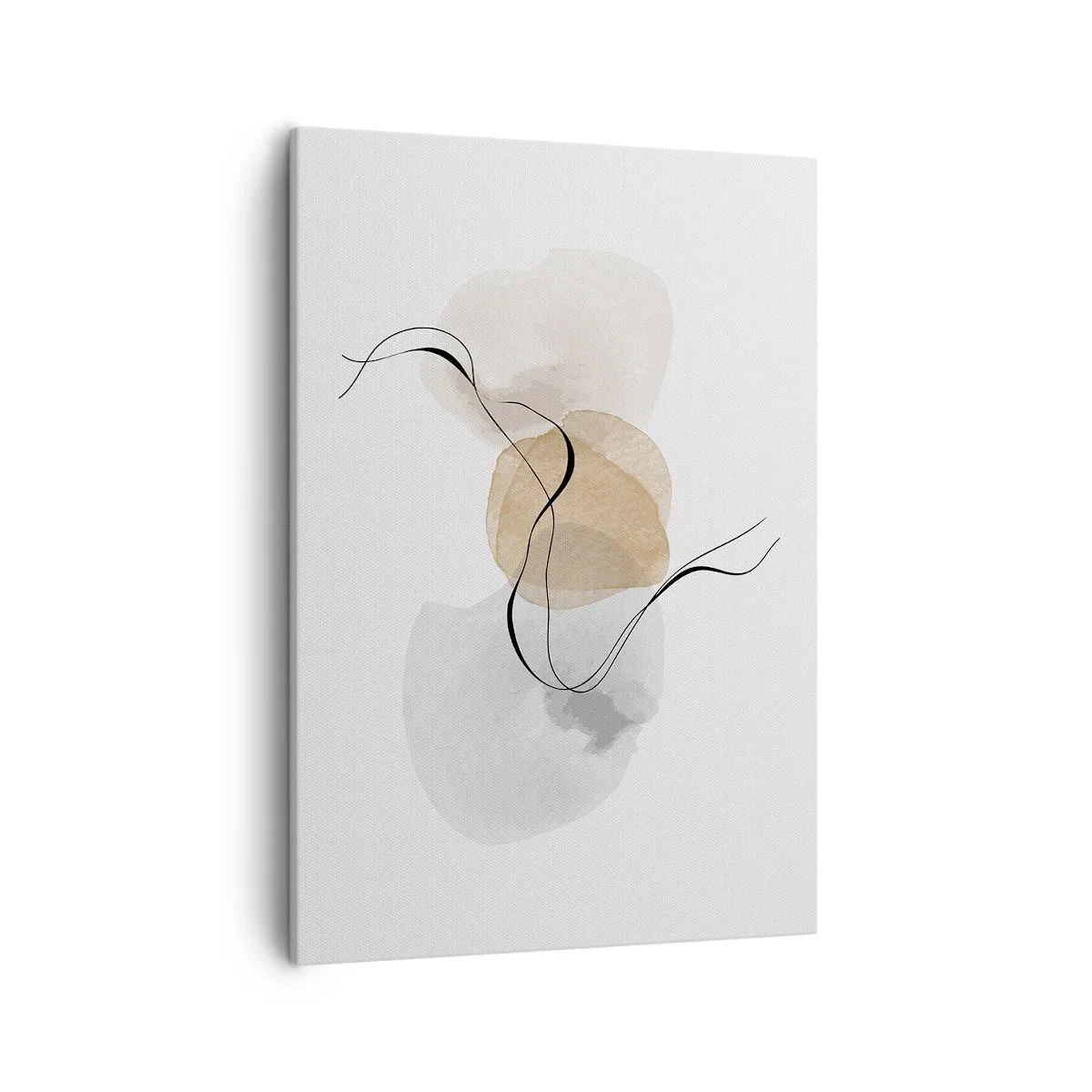 Canvastavla - Bild på duk - Luftpärlor - 50x70 cm