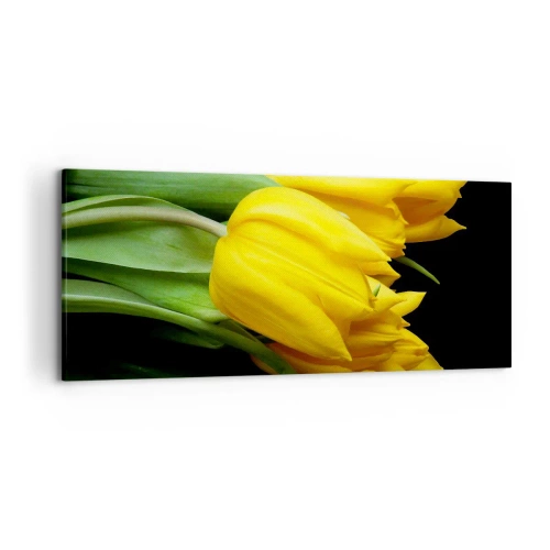 Canvastavla - Bild på duk - Skapad av rena solen - 120x50 cm