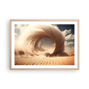 Affisch i ram av ljusek - Öppen portal - 70x50 cm