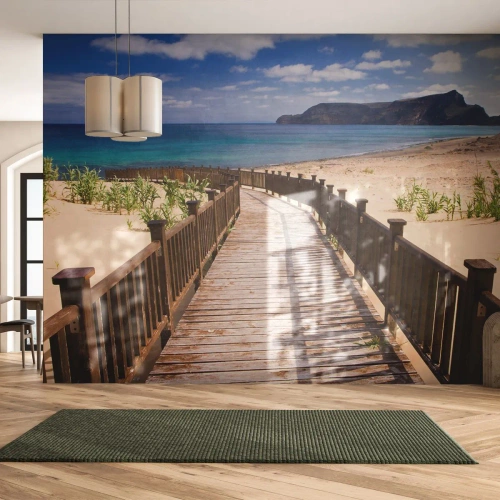 Fototapet på mått Premium Canvas - Ta mig till de lyckliga öarna - Landskap, Strand, Madeira