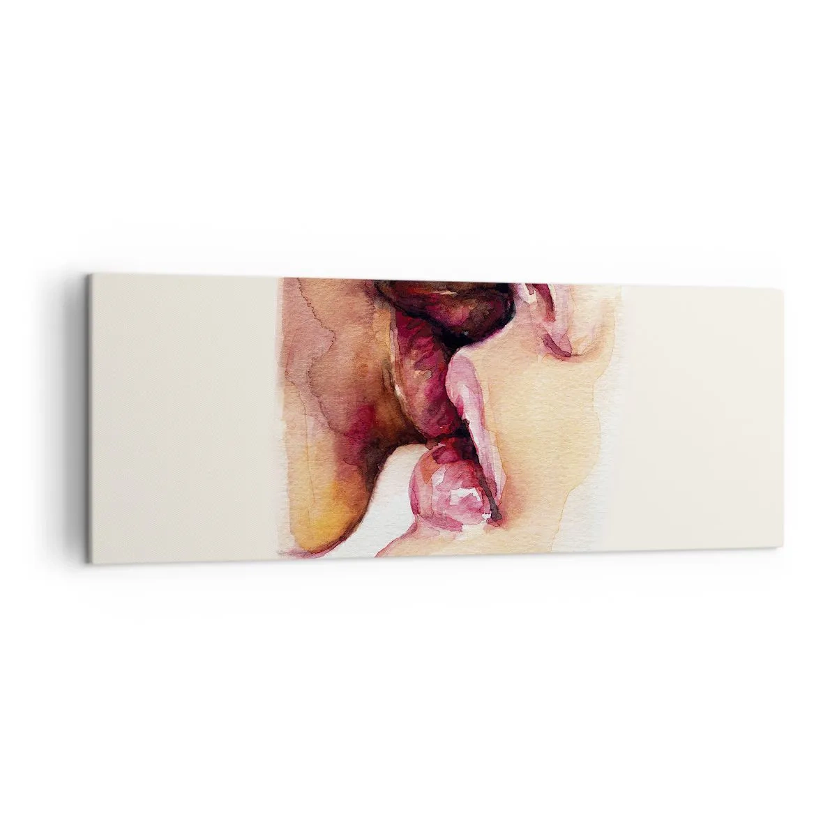 Canvastavla - Bild på duk - Som dag och natt, jord och himmel - 140x50 cm