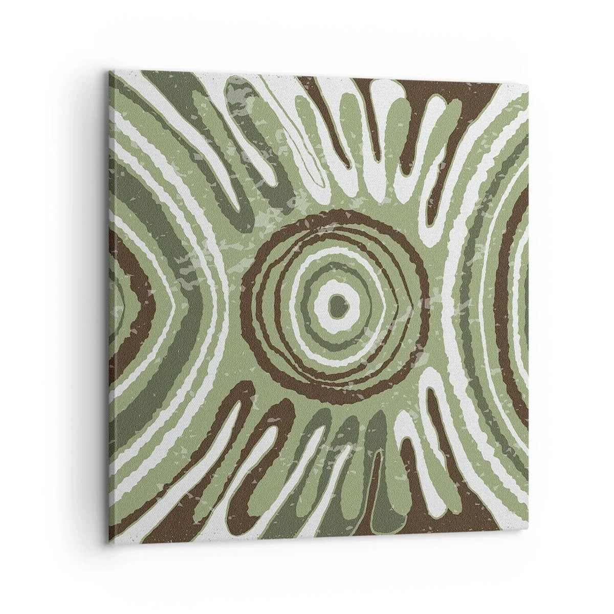 Canvastavla - Bild på duk - Explosion av känslor - 60x60 cm