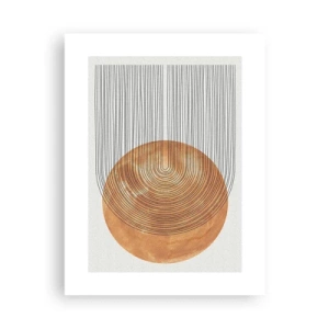 Affisch - En solig komposition - 30x40 cm