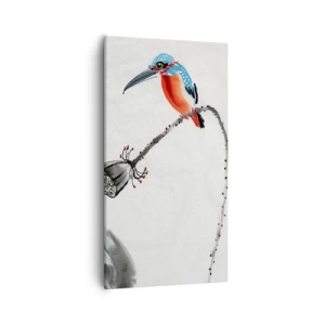 Canvastavla - Bild på duk - Ängens liv - 55x100 cm