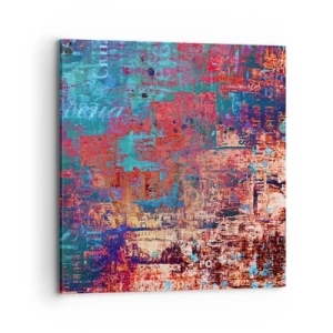 Canvastavla - Bild på duk - Minne och icke-minne - 70x70 cm