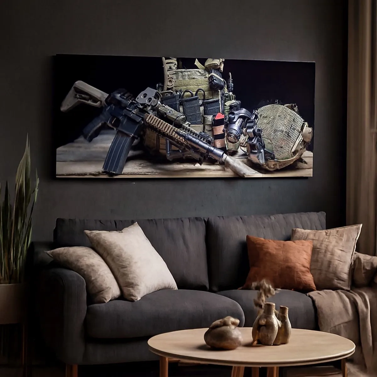 Canvastavla - Bild på duk - Ledig! - 100x40 cm