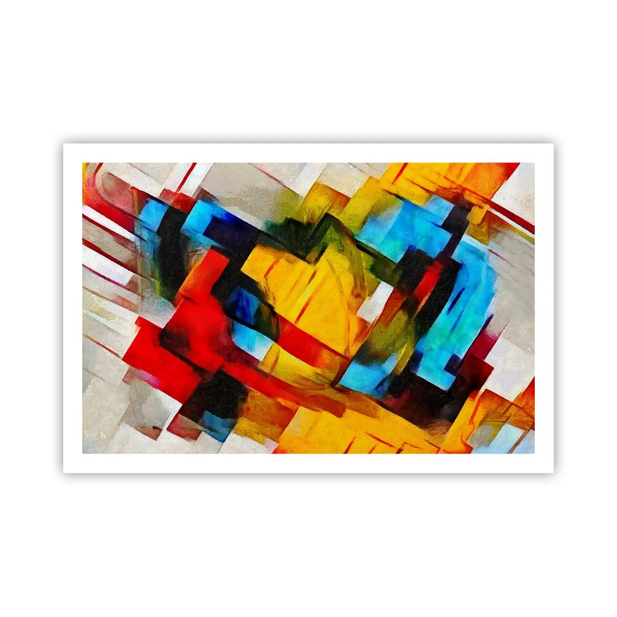 Affisch - Färgmix - 91x61 cm
